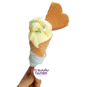 Helado Artesanal Vainilla Cono Majulu Helado Artesanal Vainilla Cono Majulu
